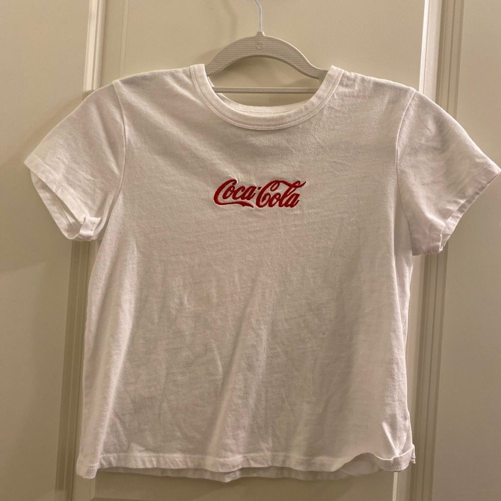 White T-shirt Coca-cola